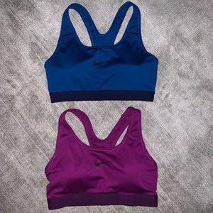 Two Nike Sports Bras